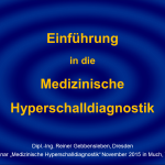 8 Medizinische Hyperschalldiagnostik