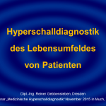 9 Hyperschalldiagnostik Lebensumfeld