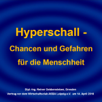 Hyperschall - Chancen und Gefahren